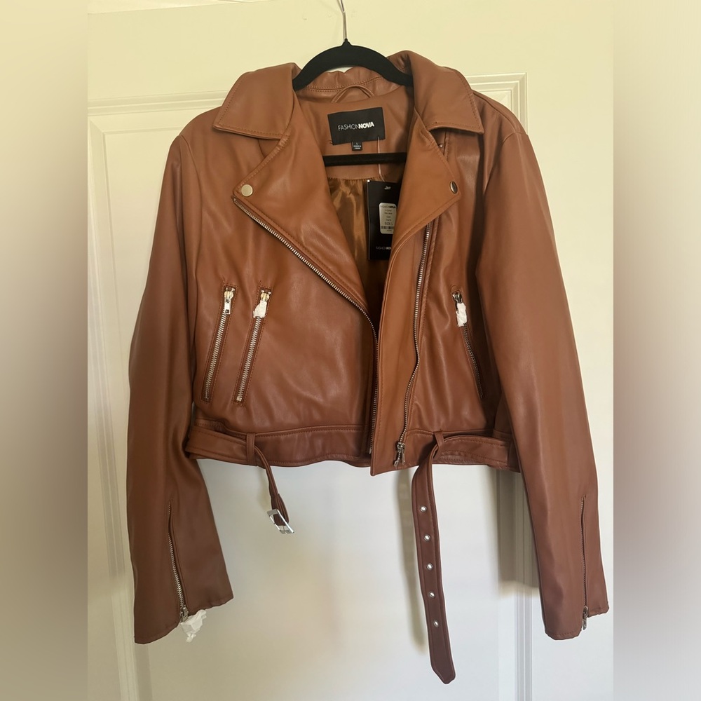 Women’s cognac colored Jacket